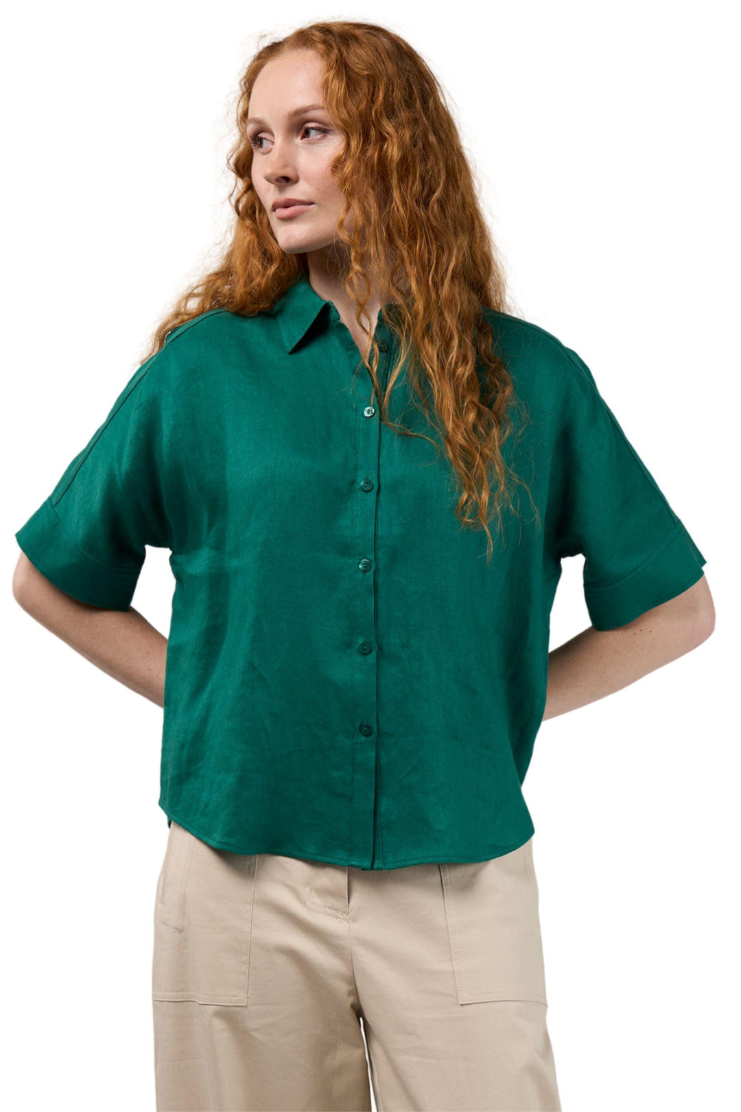 MADLY SWEETLY SHIRT EMERALD / 8 COVE SHIRT - MS1952