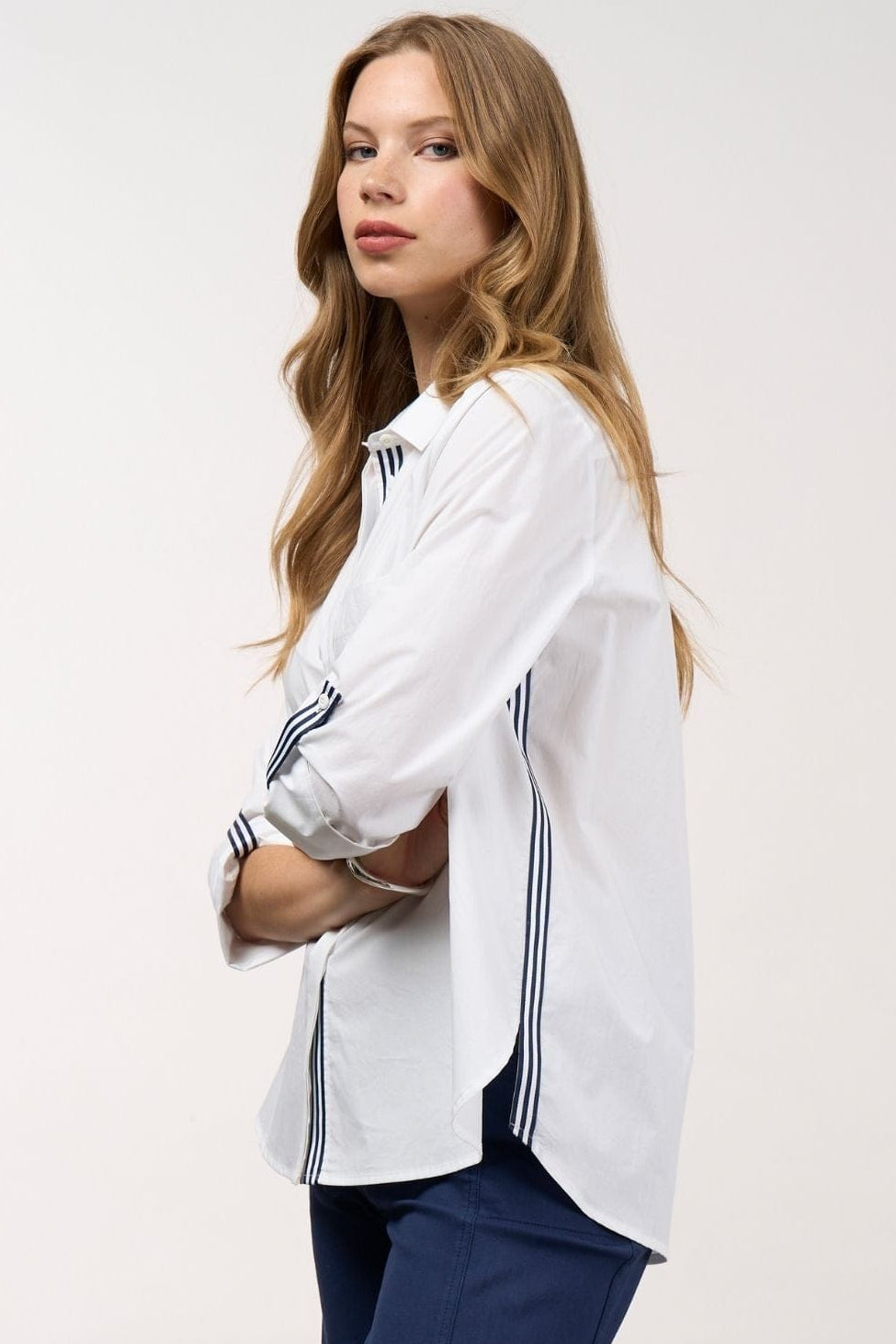 MADLY SWEETLY SHIRT MIXED MEDIA SHIRT - MS1613