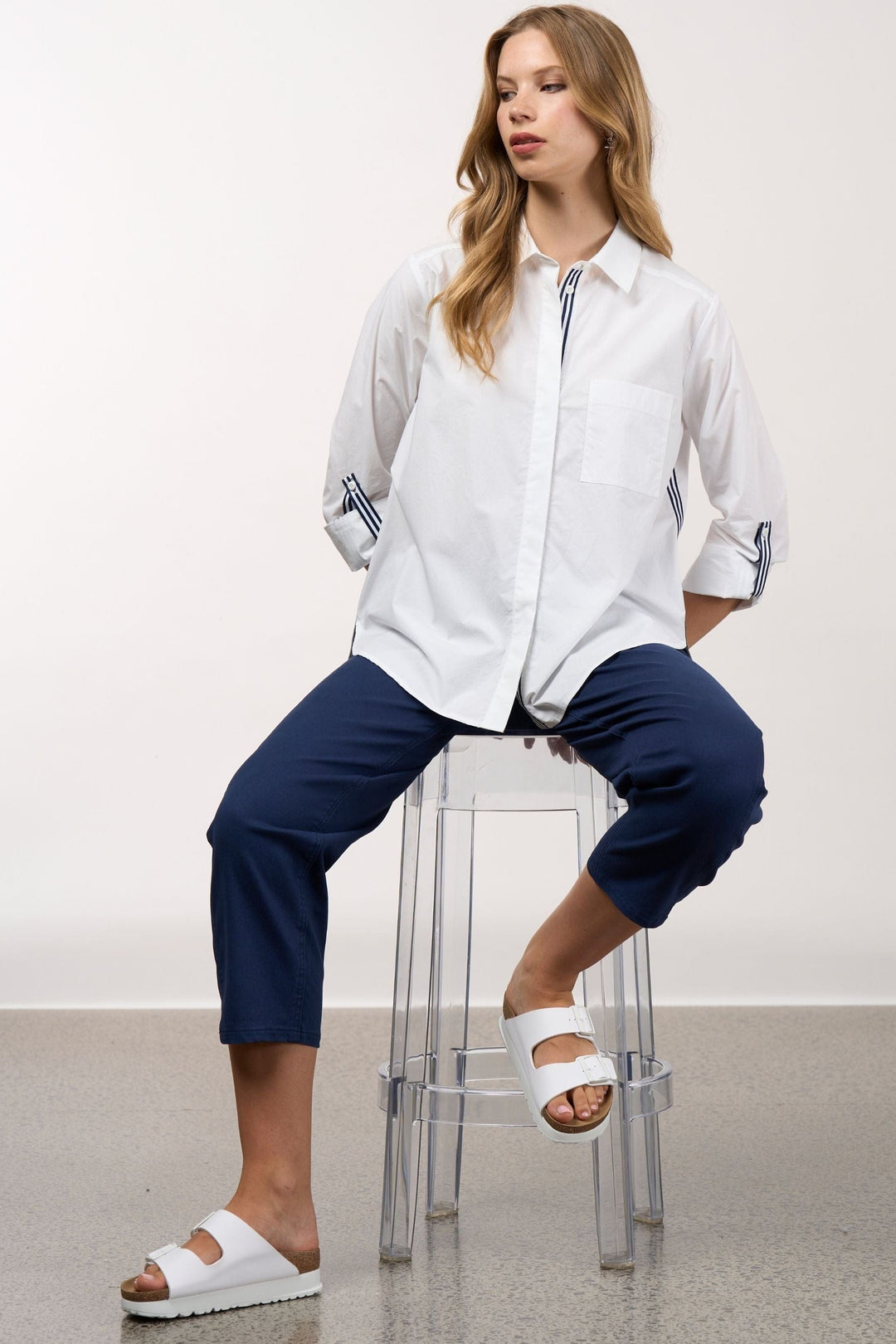 MADLY SWEETLY SHIRT MIXED MEDIA SHIRT - MS1613