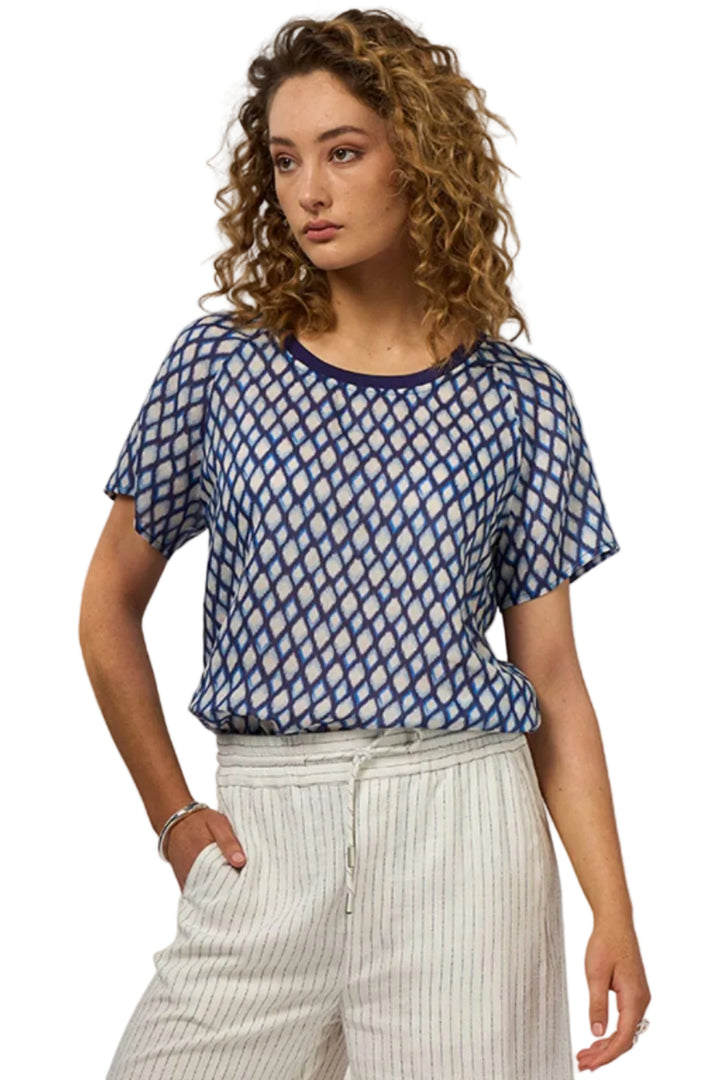 MADLY SWEETLY TOP DOUBLE UP TEE - MS2027