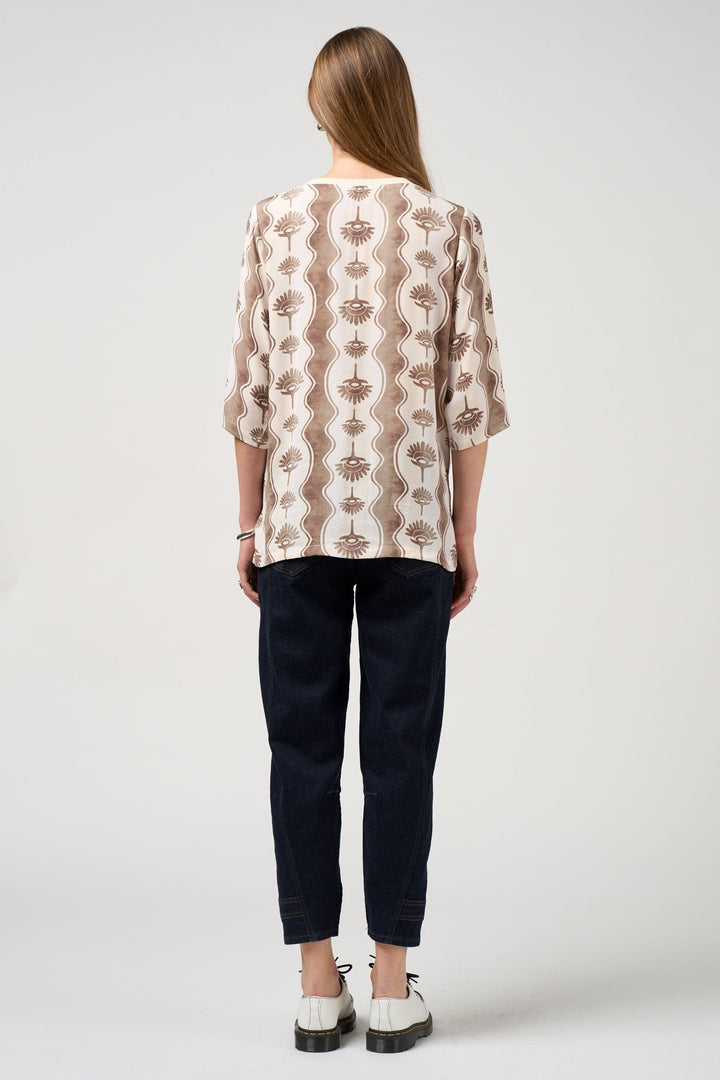 MADLY SWEETLY TOP WAVERLY TOP - MS1842W