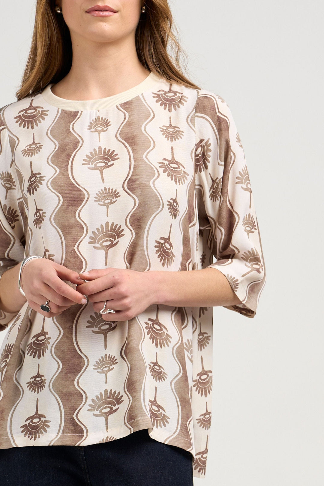 MADLY SWEETLY TOP WAVERLY TOP - MS1842W