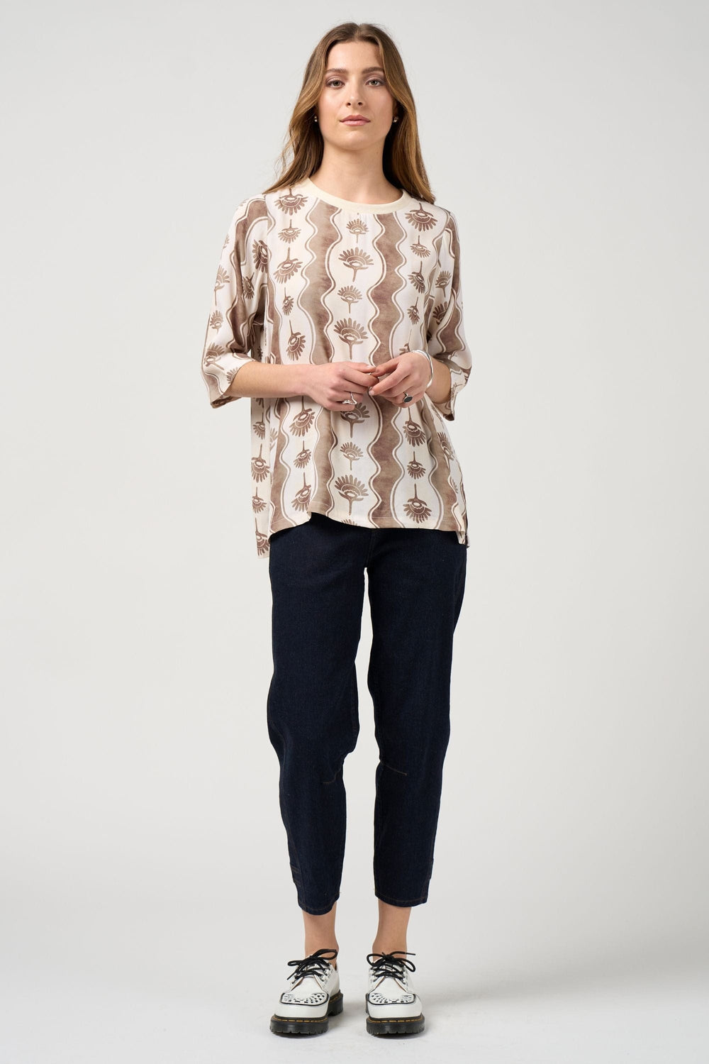 MADLY SWEETLY TOP WAVERLY TOP - MS1842W