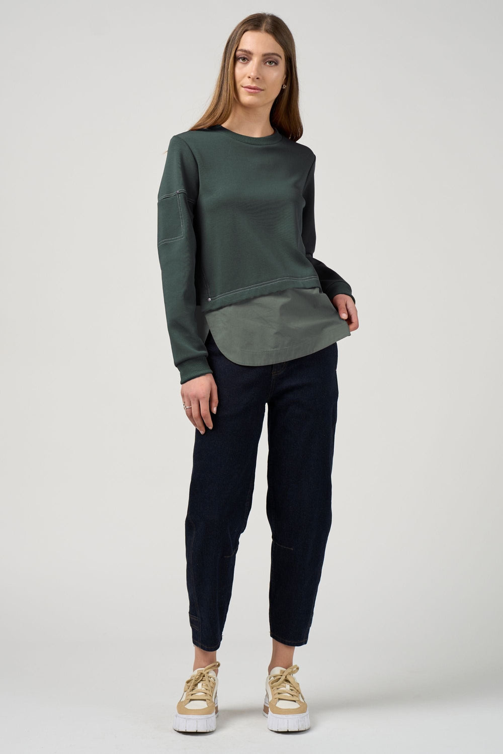 MADLY SWEETLY TRACK TOP MCKENZIE SWEATSHIRT - MS1833