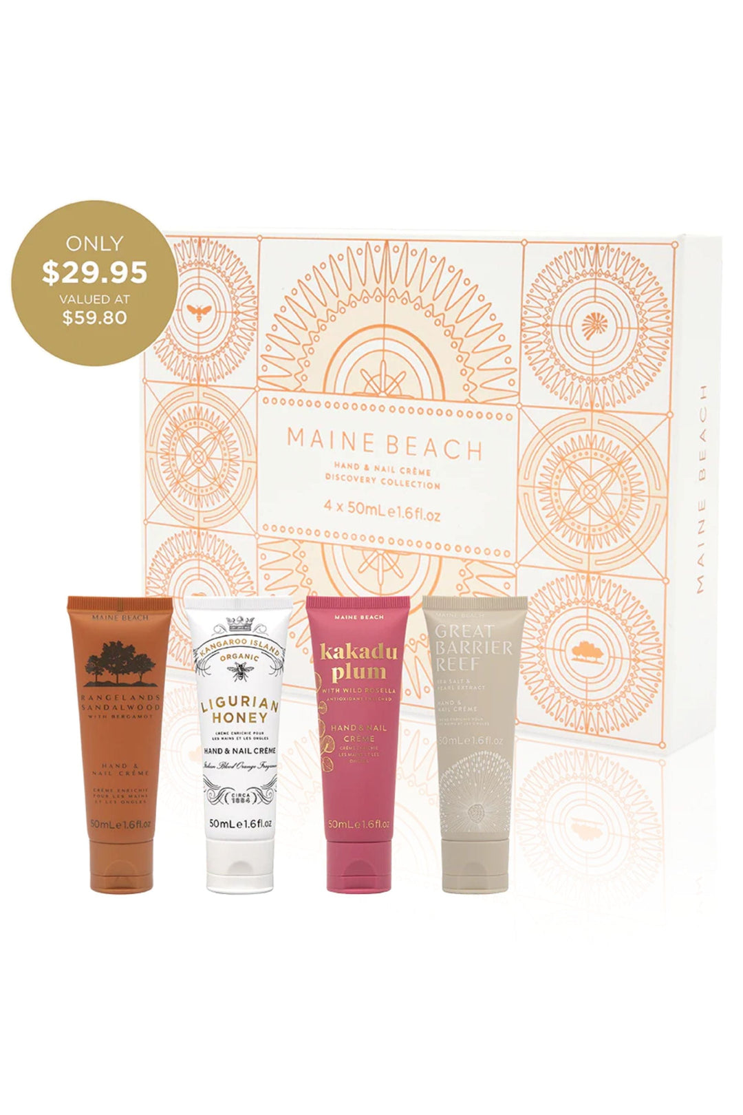 MAINE BEACH GIFTWARE HAND & NAIL DISCOVERY COLLECTION