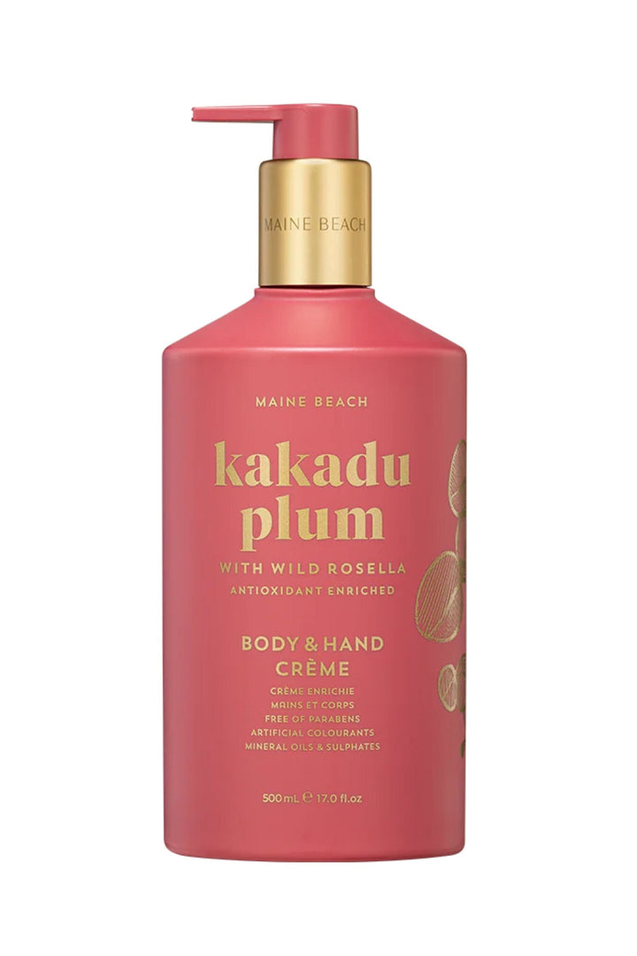 MAINE BEACH GIFTWARE KAKADU-PLUM BODY &amp; HAND CRÈME - KAKADU-PLUM