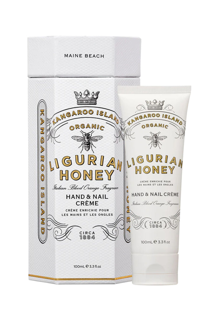 MAINE BEACH GIFTWARE LIGURIAN-HONEY HAND &amp; NAIL CRÈME - LIGURIAN-HONEY