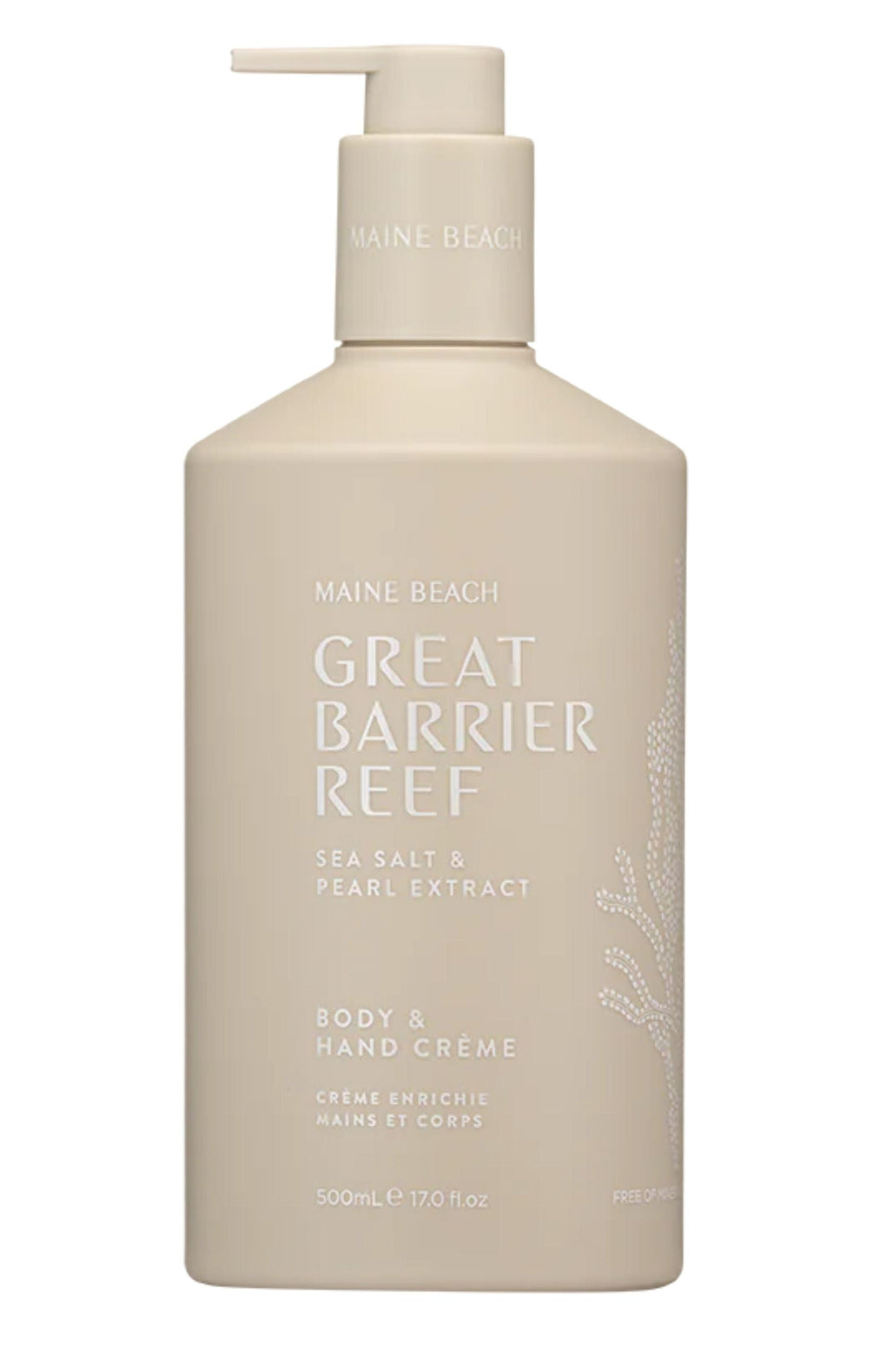 MAINE BEACH GIFTWARE SEA-SALT BODY &amp; HAND CRÈME - SEA-SALT