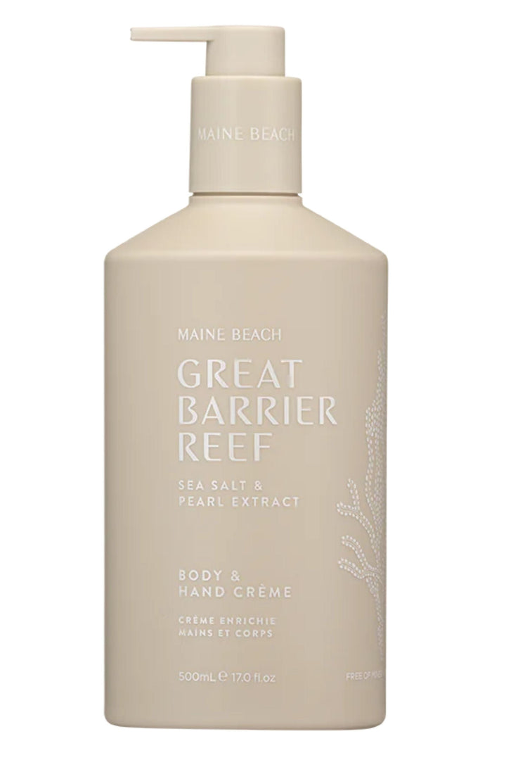 MAINE BEACH GIFTWARE SEA-SALT BODY &amp; HAND CRÈME - SEA-SALT