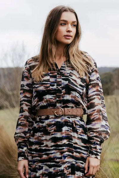 MALA ABSTRACT DRESS - 5532021 DRESS