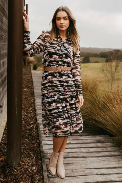 MALA ABSTRACT DRESS - 5532021 DRESS