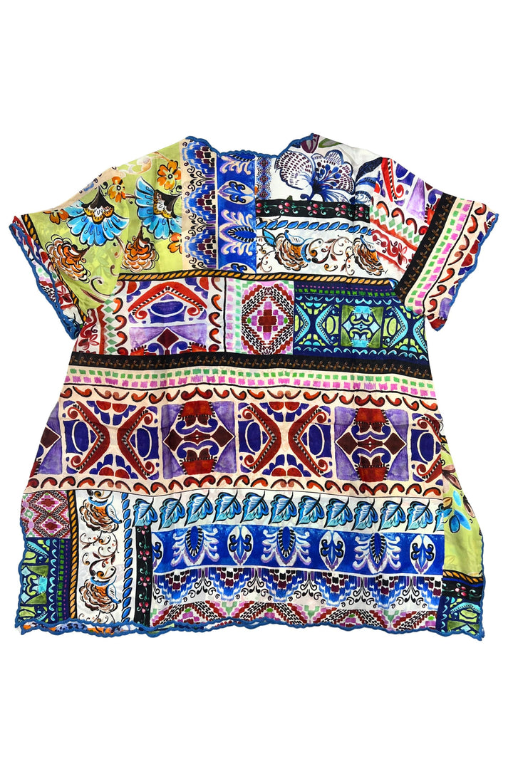 MARRON TUNIC - C10626-3 - TOP