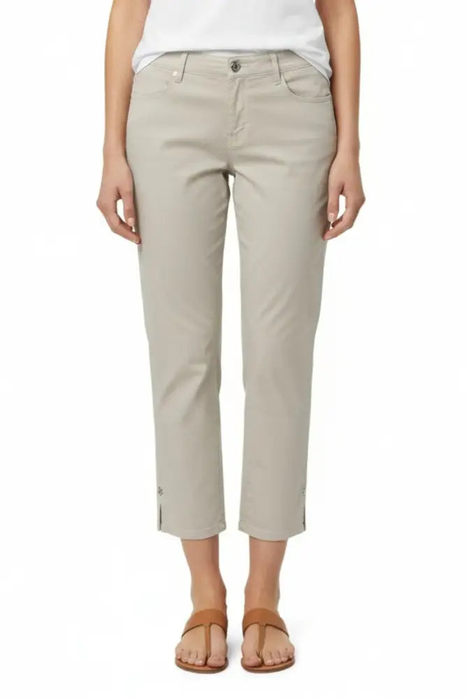 MARY C PANT - 76-3208 8 / BEIGE 3/4 PANT