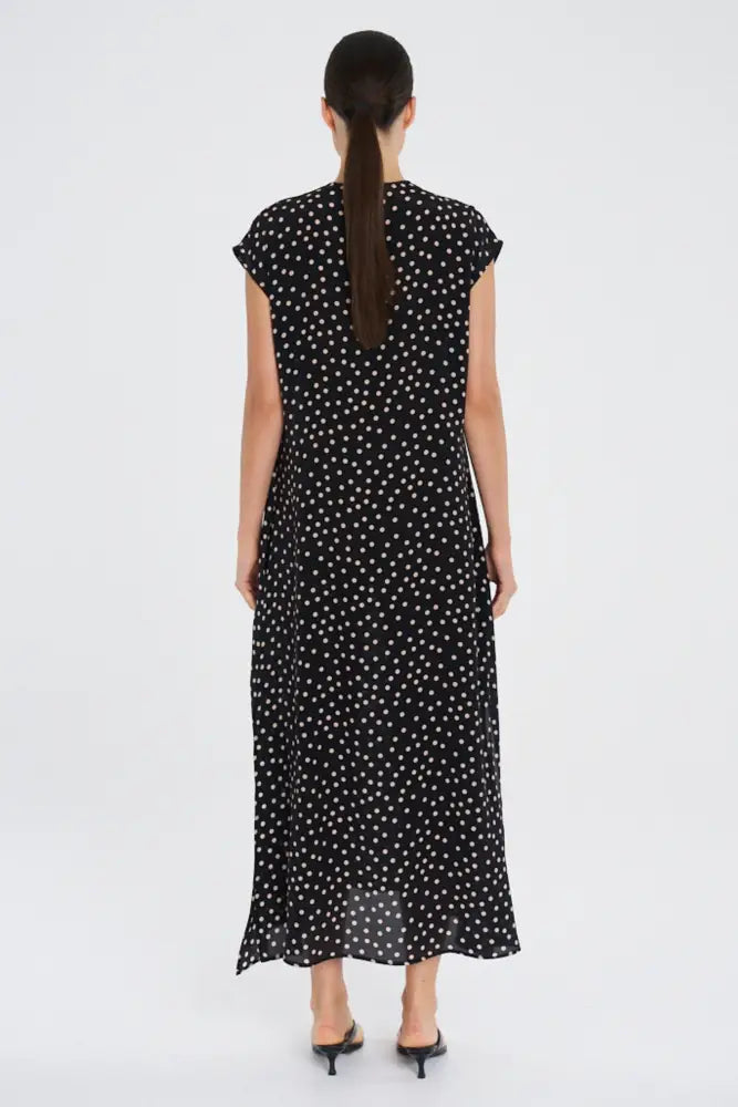 MAXI SLICE DRESS - F8563383 DRESS