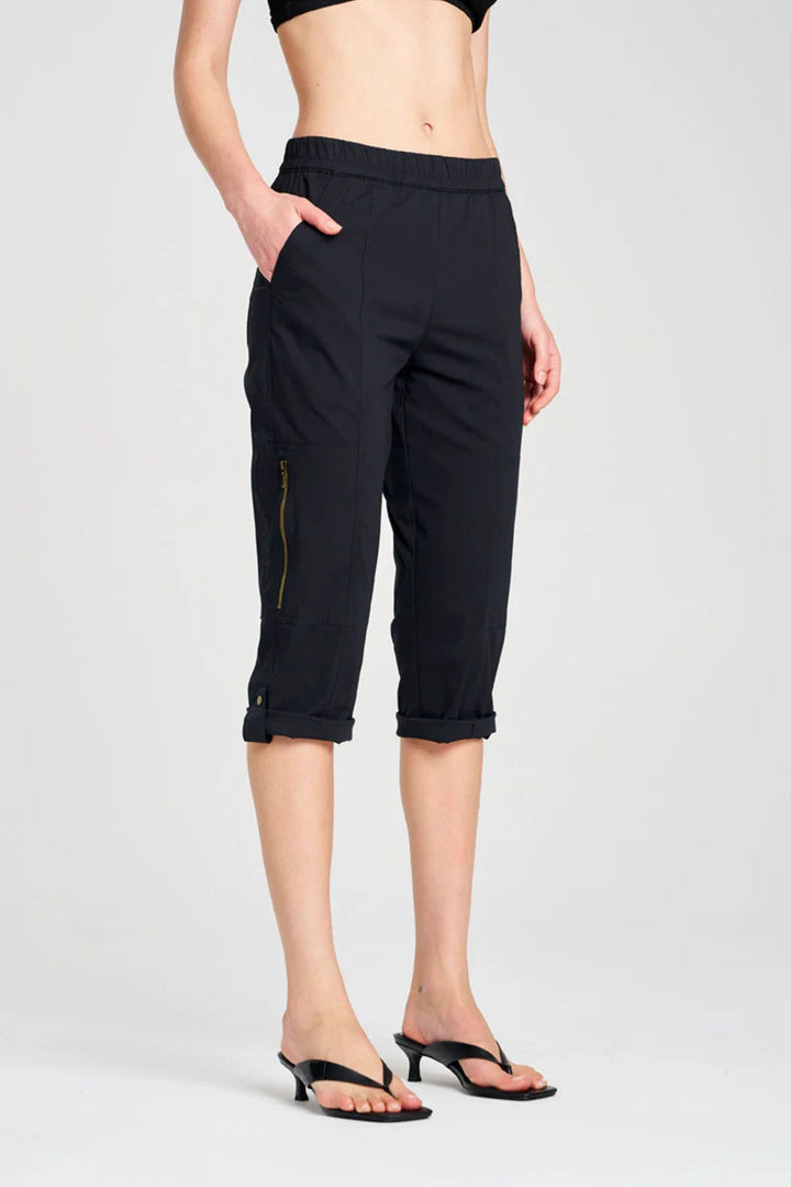 MELA PURDIE 3/4 PANT CROPPED ZIP CARGO - F651386