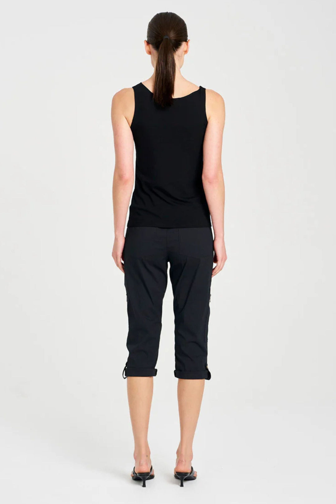MELA PURDIE 3/4 PANT CROPPED ZIP CARGO - F651386