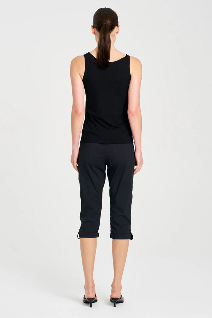 MELA PURDIE 3/4 PANT CROPPED ZIP CARGO - F651386