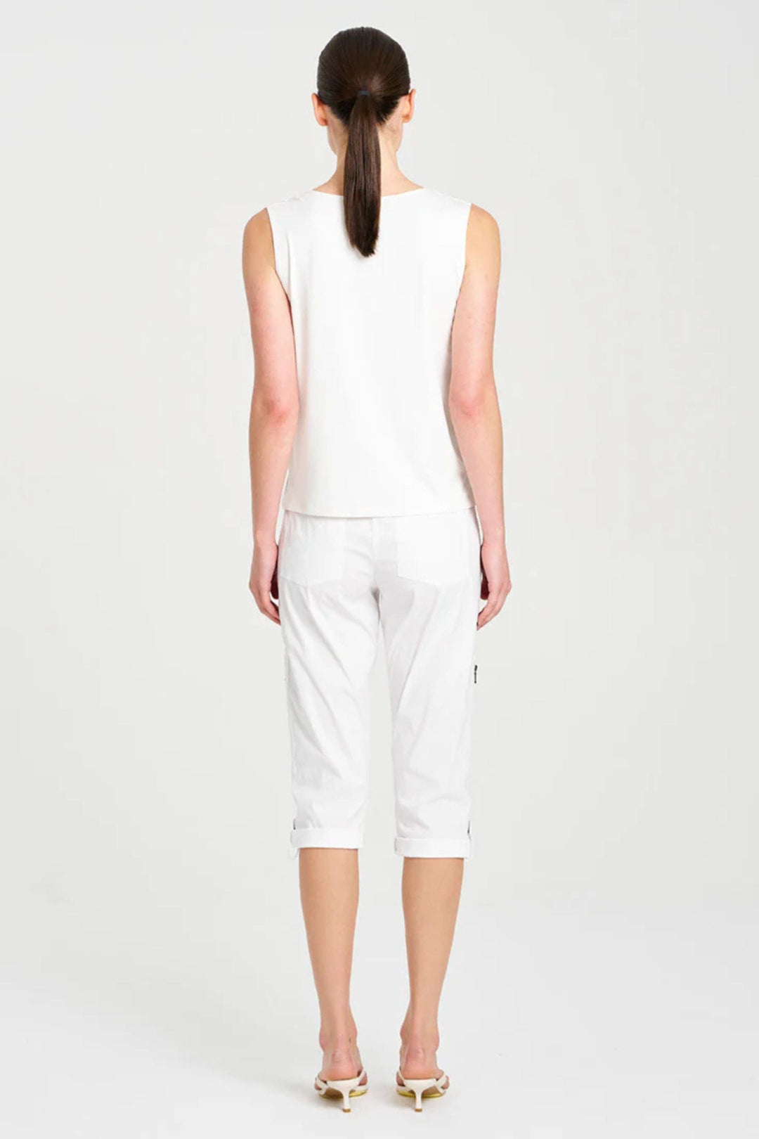 MELA PURDIE 3/4 PANT CROPPED ZIP CARGO - F651386