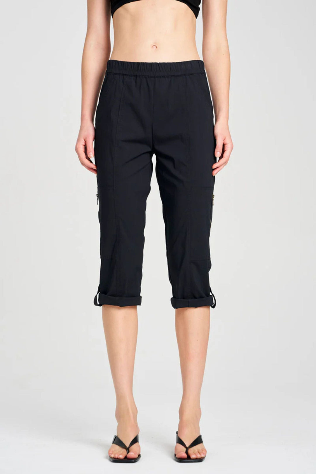 MELA PURDIE 3/4 PANT CROPPED ZIP CARGO - F651386