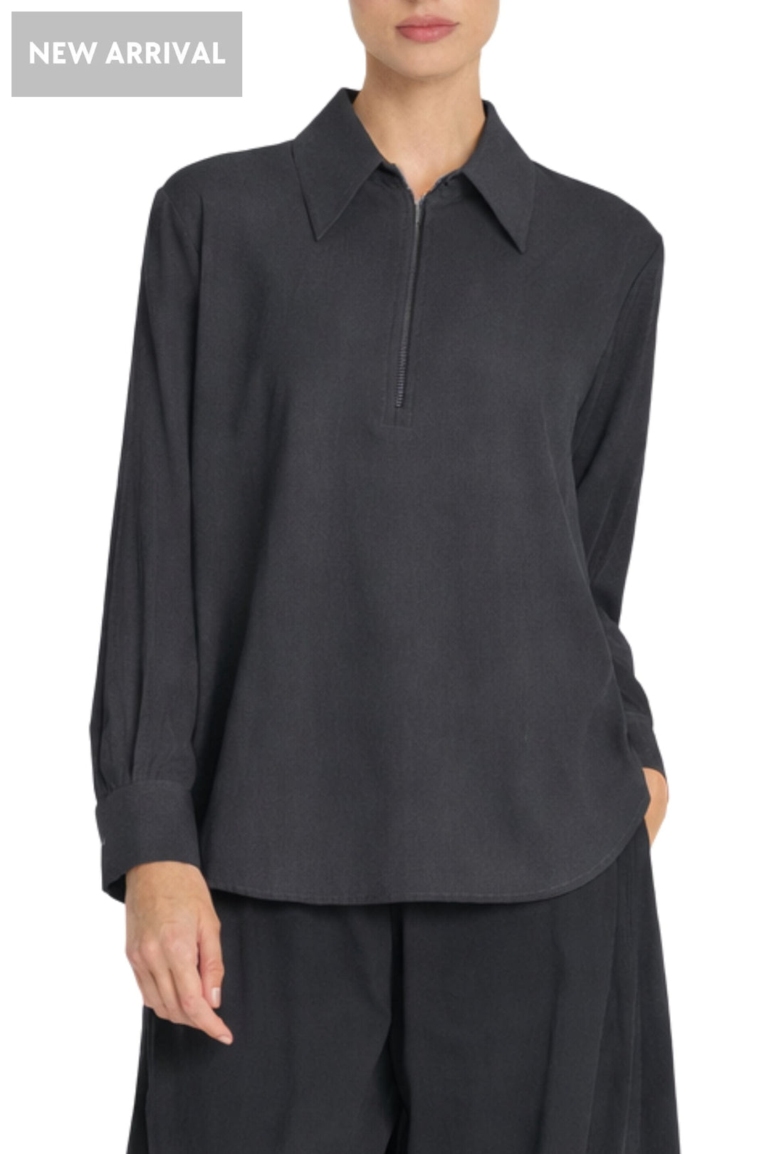 MELA PURDIE BLOUSE 8 / CANYON PEAK ZIP BLOUSE - F678924