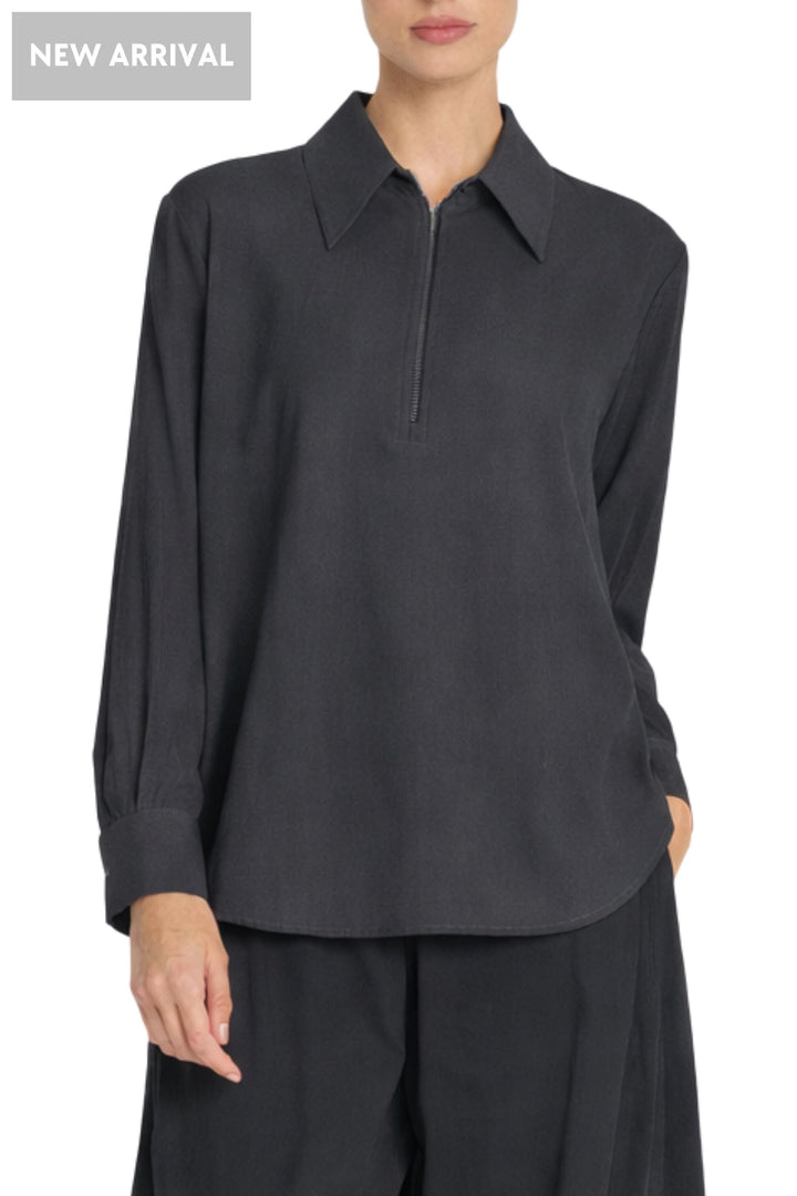 MELA PURDIE BLOUSE 8 / CANYON PEAK ZIP BLOUSE - F678924