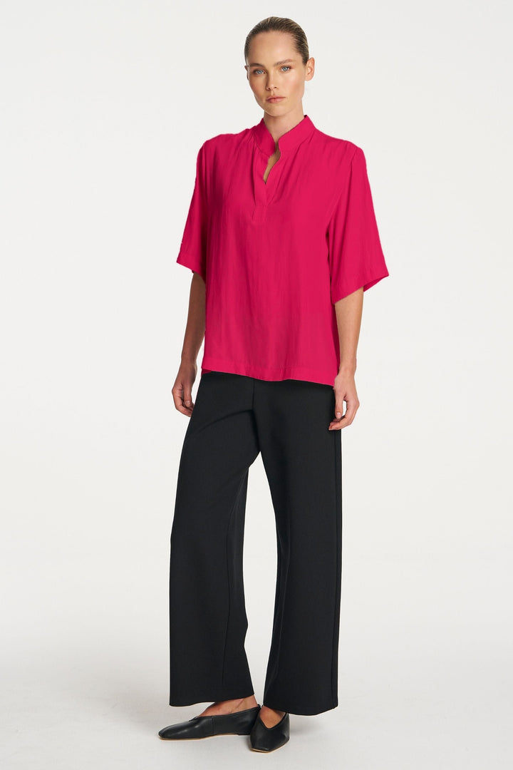 MELA PURDIE BLOUSE PLACKET PLAZA - F678991