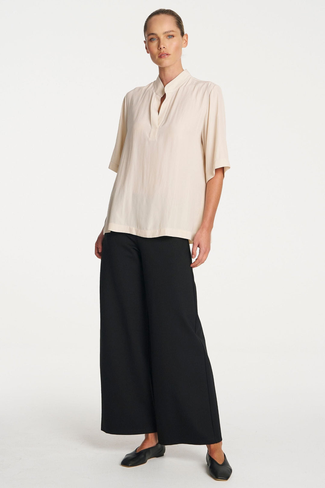 MELA PURDIE BLOUSE PLACKET PLAZA - F678991
