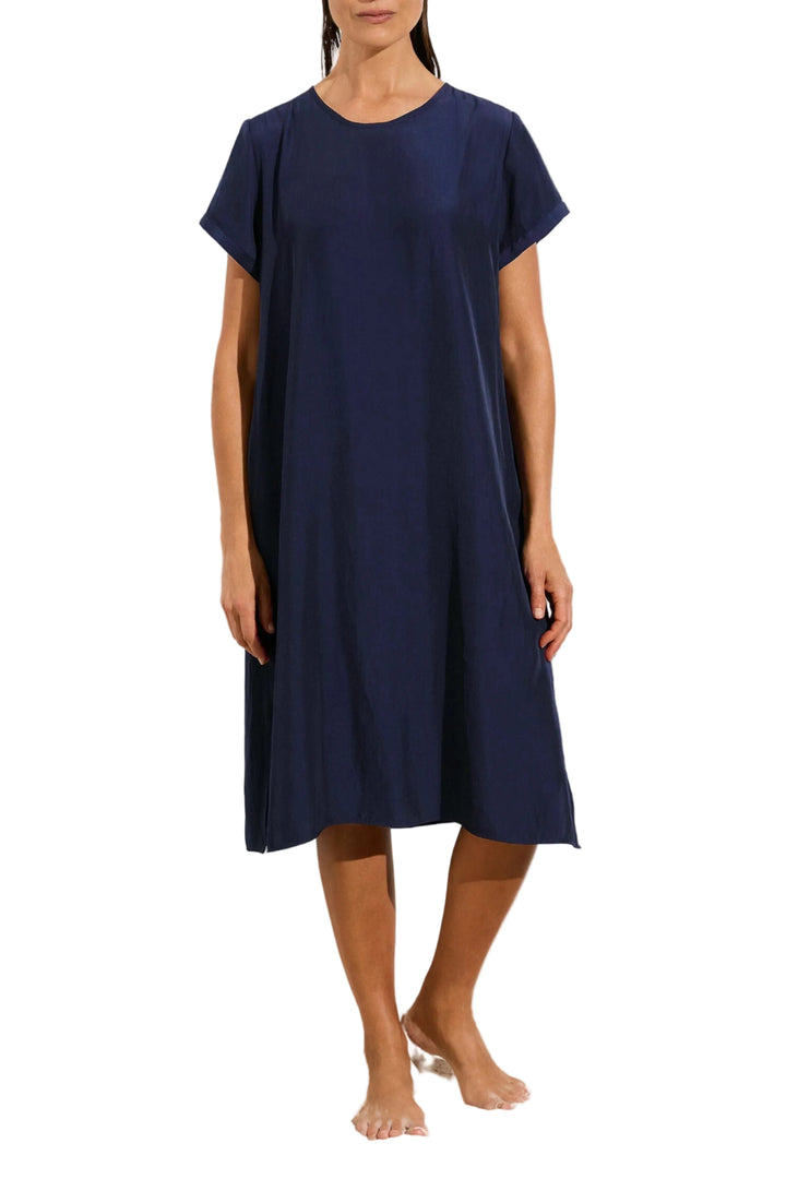 MELA PURDIE DRESS 8 / NAVY TRAVEL T DRESS - F673203