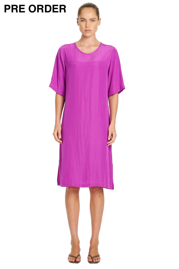 MELA PURDIE DRESS DAHLIA / 8 PLAZA DRESS - F673004