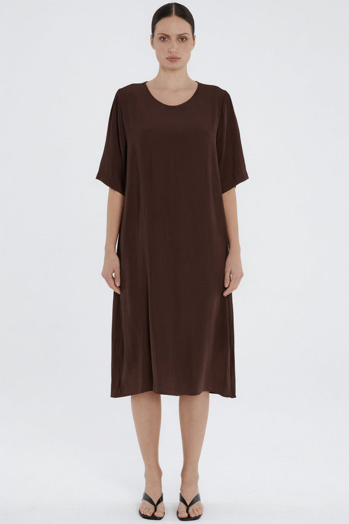 MELA PURDIE DRESS FUDGE / 10 PLAZA DRESS - F673004