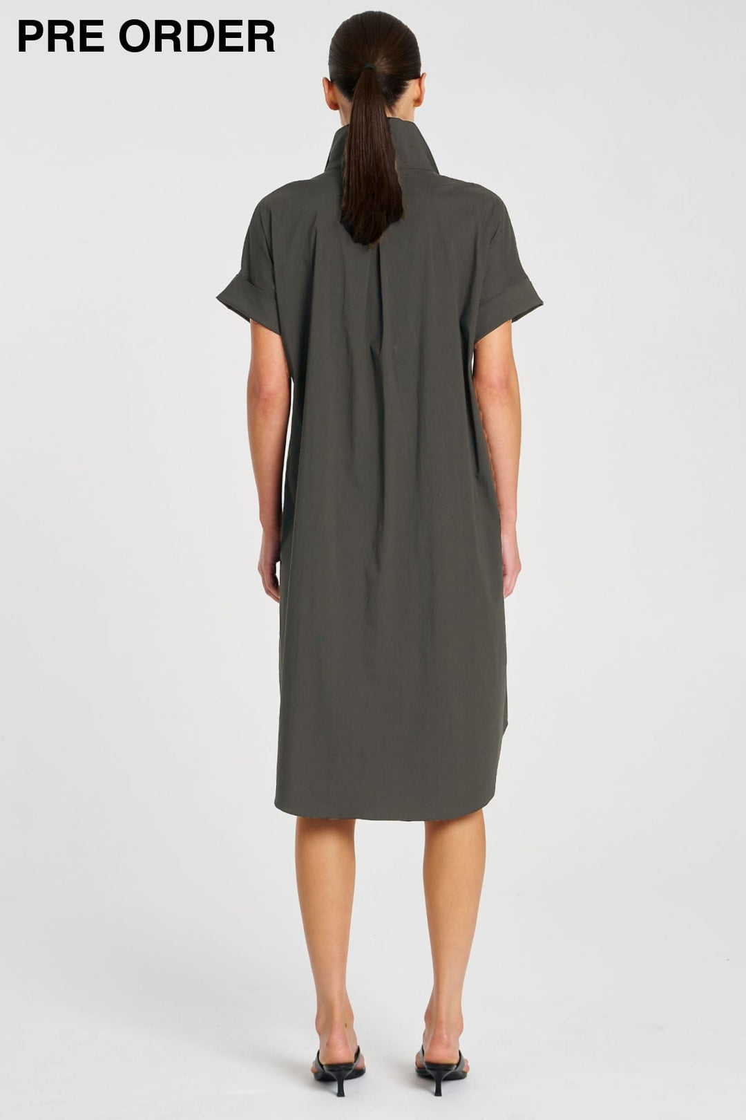MELA PURDIE DRESS HALF ZIP DRESS - F653022