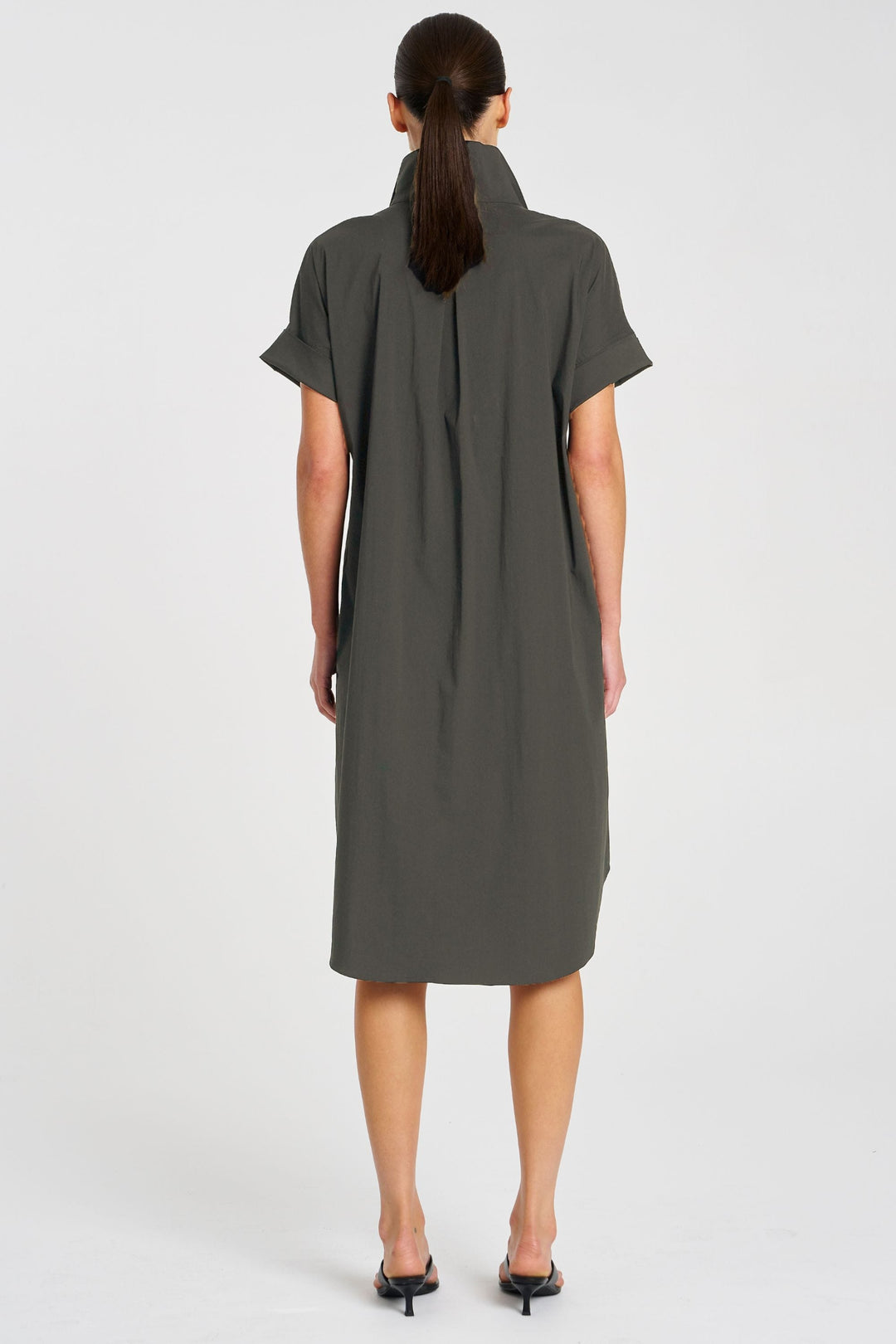 MELA PURDIE DRESS HALF ZIP DRESS - F653022