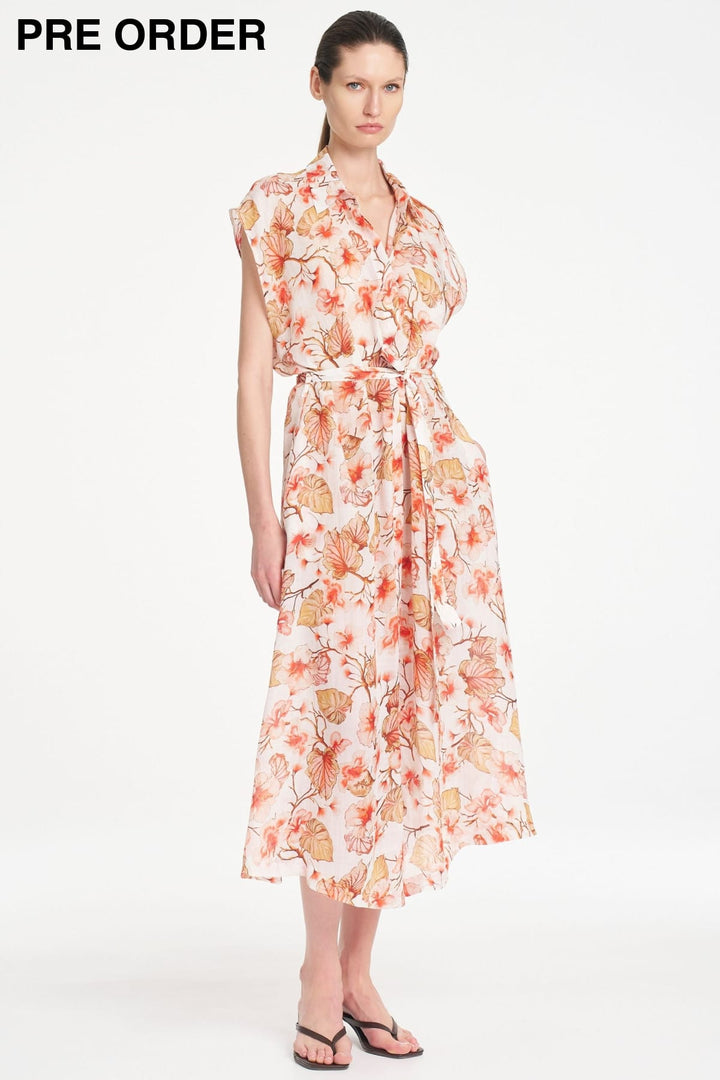 MELA PURDIE DRESS SLICE SHIRT DRESS - F8673075