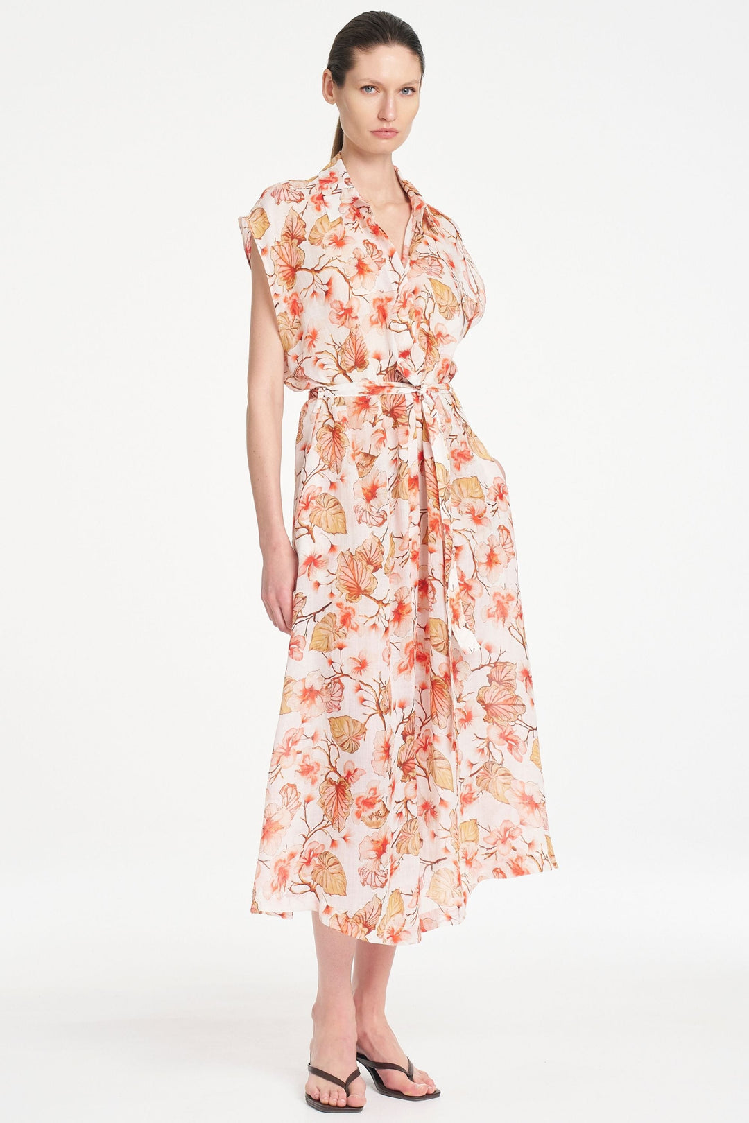 MELA PURDIE DRESS SLICE SHIRT DRESS - F8673075