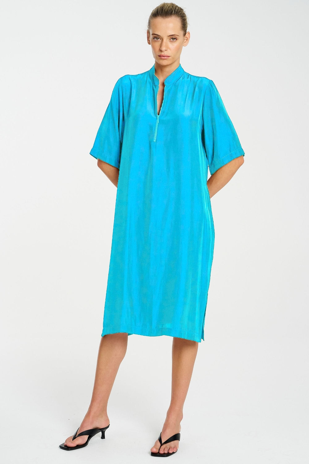 MELA PURDIE DRESS ZIP PLAZA DRESS - F673034