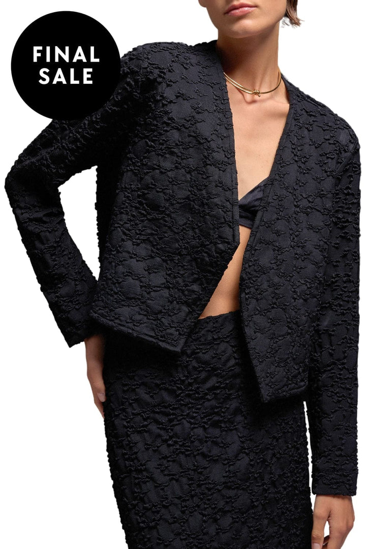 MELA PURDIE JACKET 8 / BLACK BOLERO - F2084170
