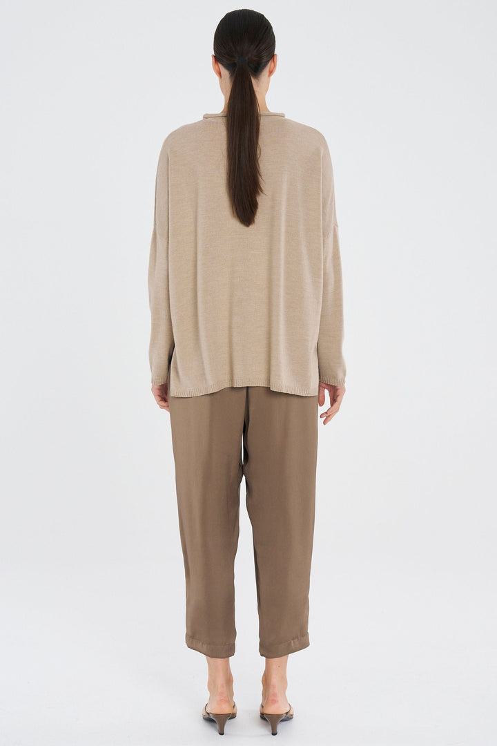 MELA PURDIE JUMPER PANAMA SWEATER - F149300