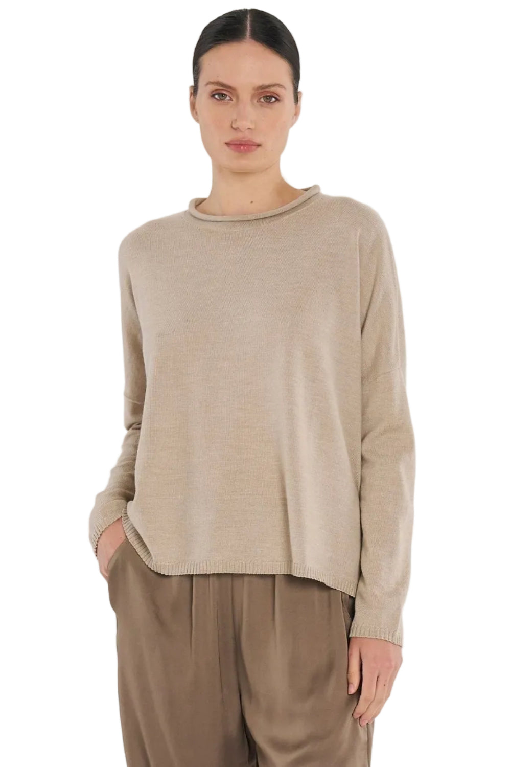 MELA PURDIE JUMPER PANAMA SWEATER - F149300