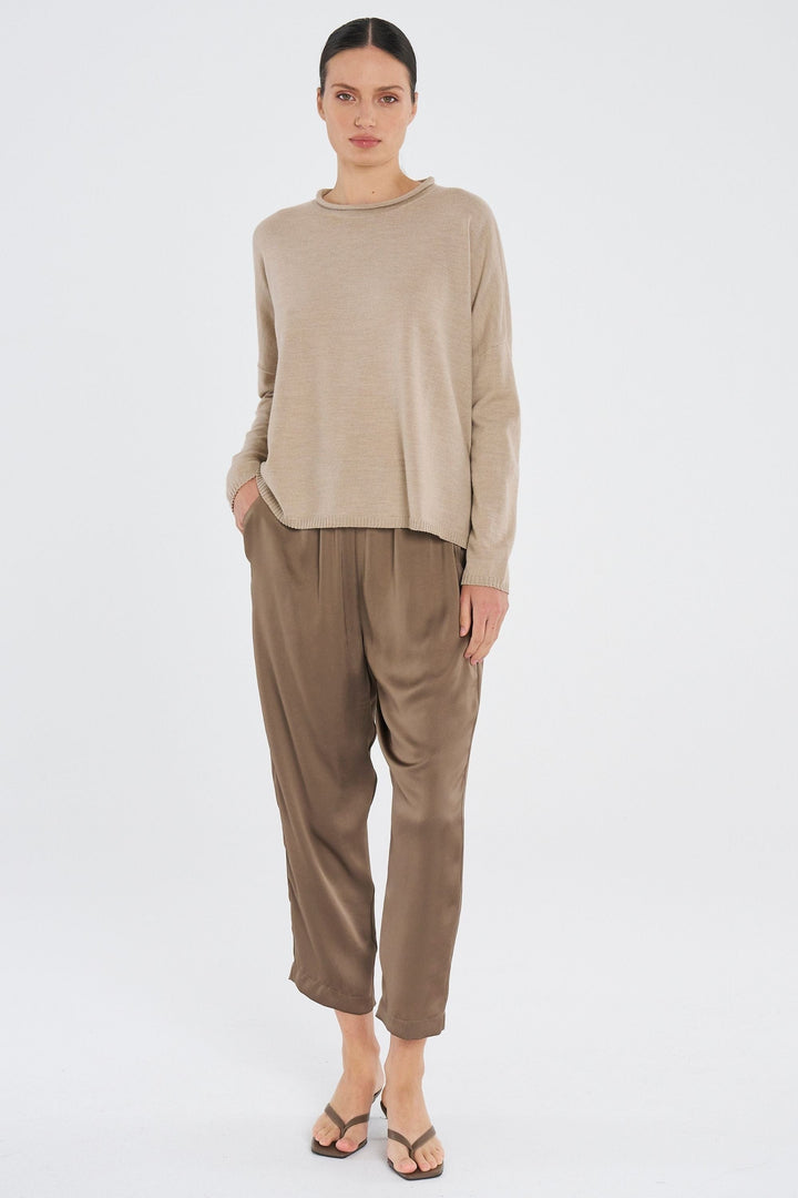 MELA PURDIE JUMPER PANAMA SWEATER - F149300