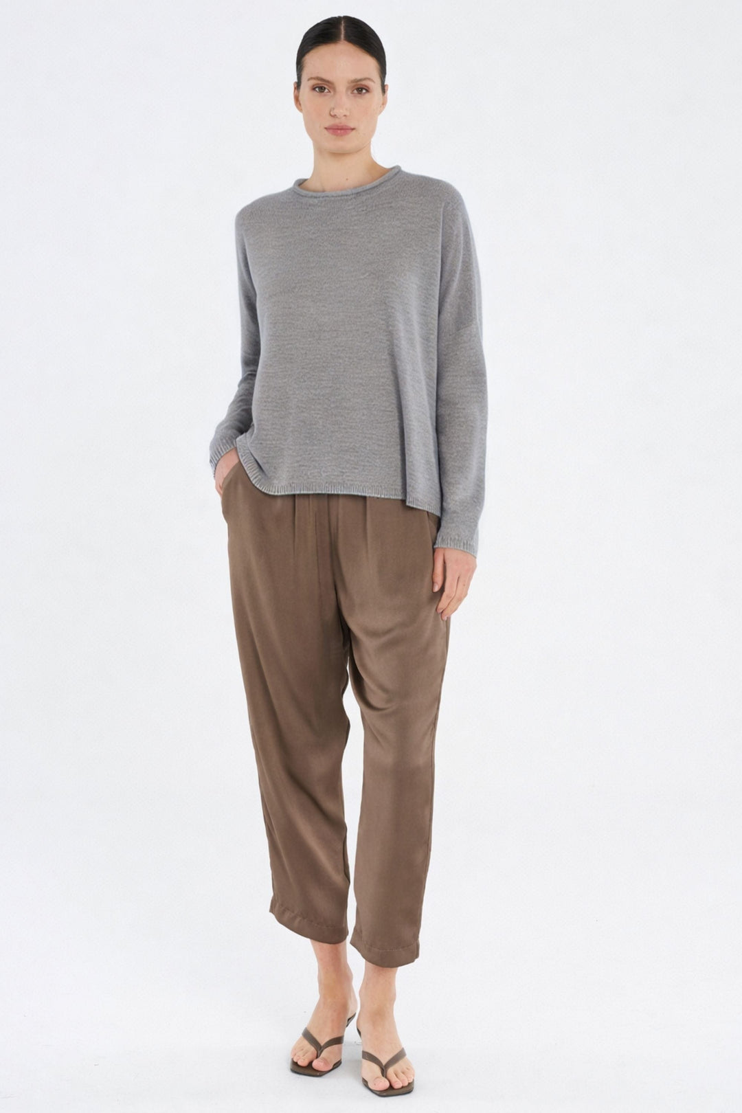 MELA PURDIE JUMPER PANAMA SWEATER - F149300