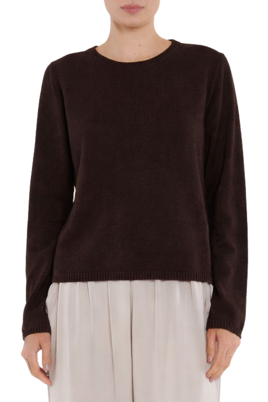 MELA PURDIE JUMPER XS / FUDGE CREW SWEATER - F149307