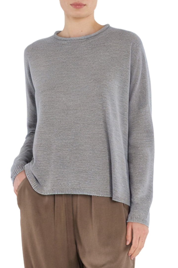 MELA PURDIE JUMPER XS / GREY PANAMA SWEATER - F149300