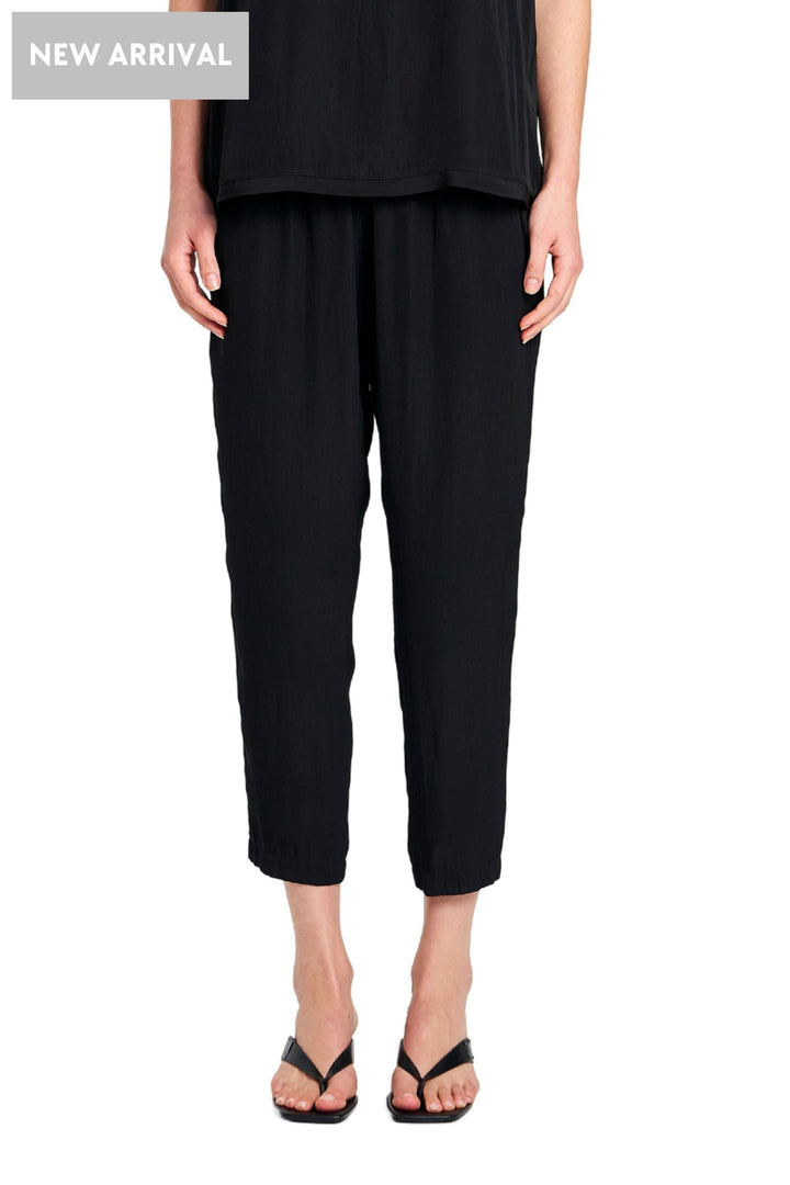 MELA PURDIE PANTS 6 / BLACK SOFT CAPRI - F671615