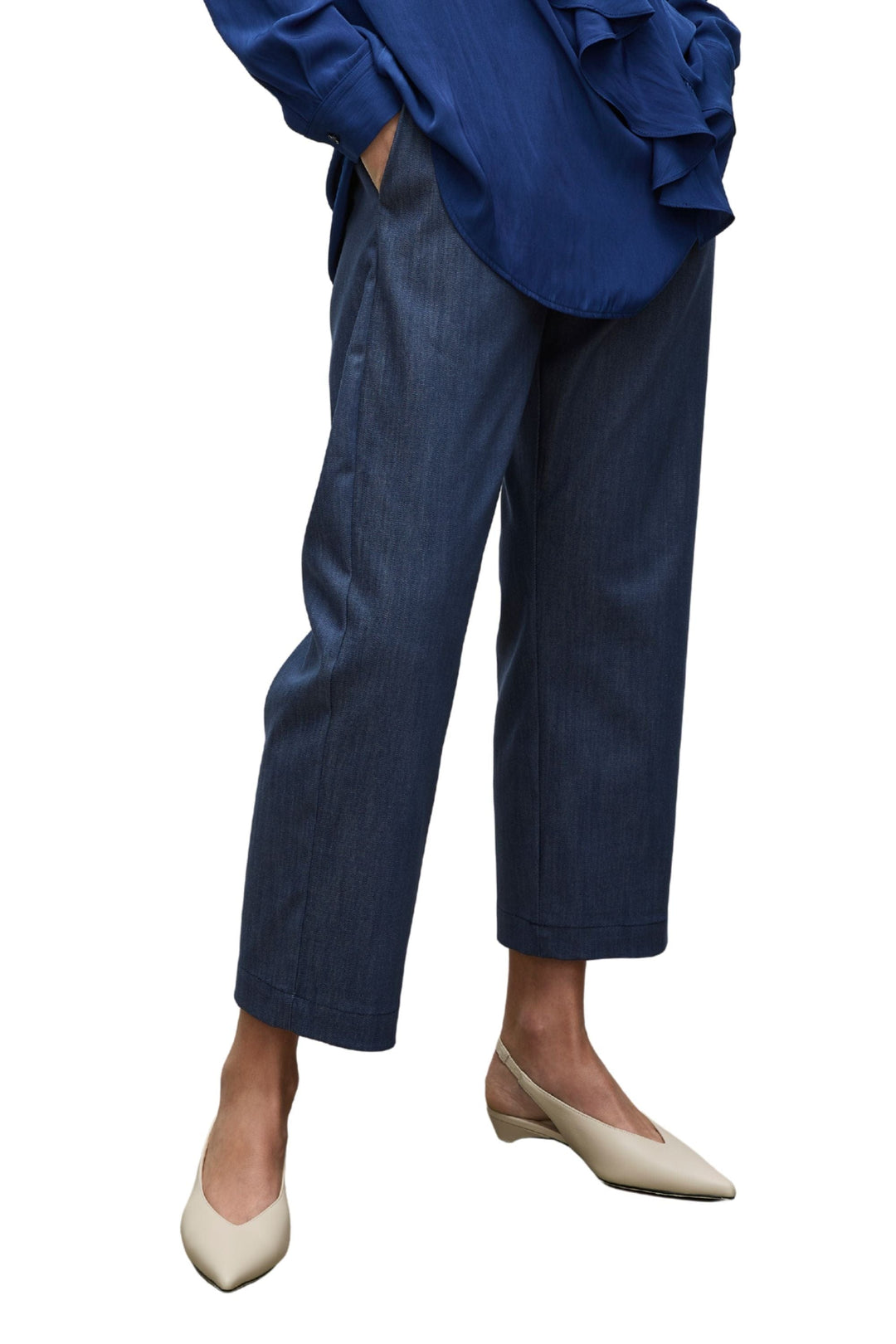 MELA PURDIE PANTS 8 / COBALT TAPERED FLAT PANT - F4151831