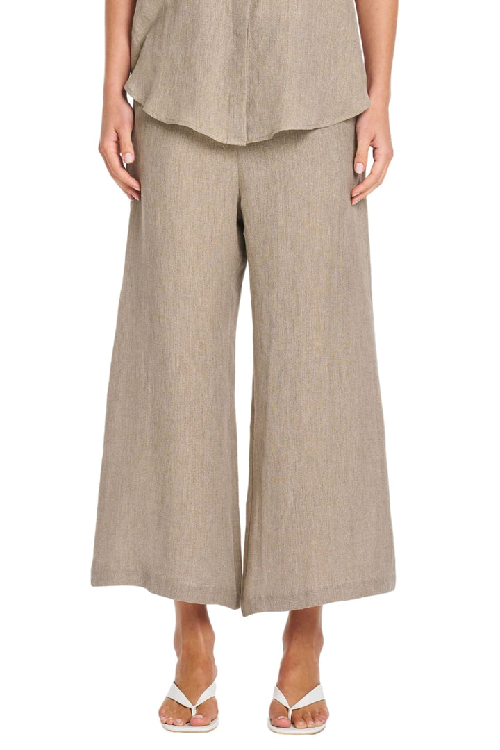 MELA PURDIE PANTS 8 / STUCCO LINO PANT - F41810016