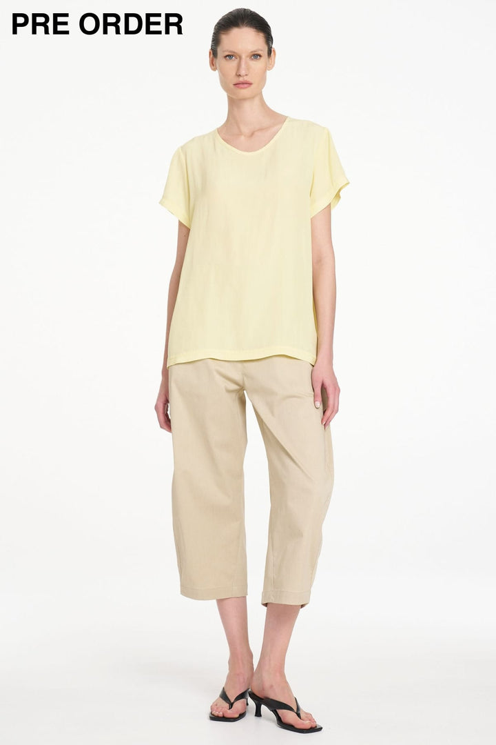 MELA PURDIE PANTS CROP BARREL PANT - F41910003
