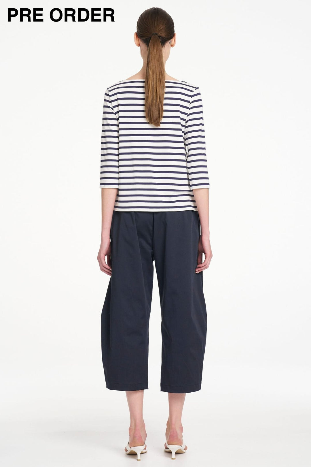 MELA PURDIE PANTS CROP BARREL PANT - F41910003