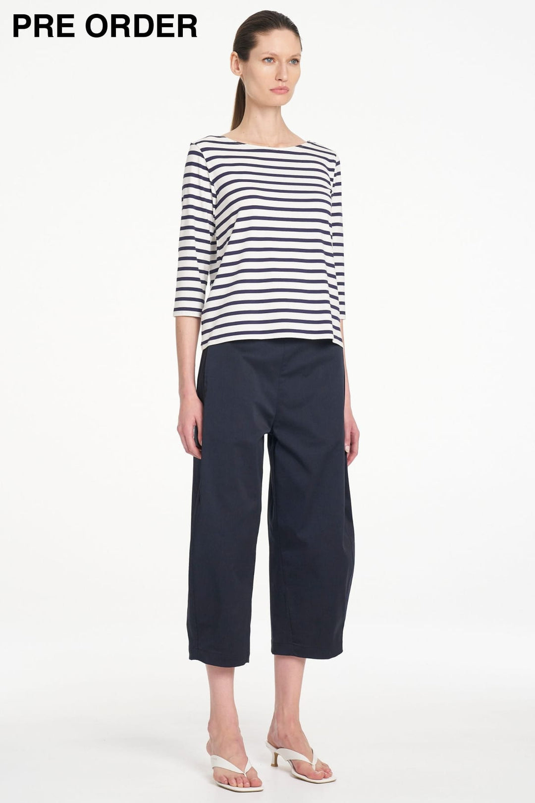 MELA PURDIE PANTS CROP BARREL PANT - F41910003