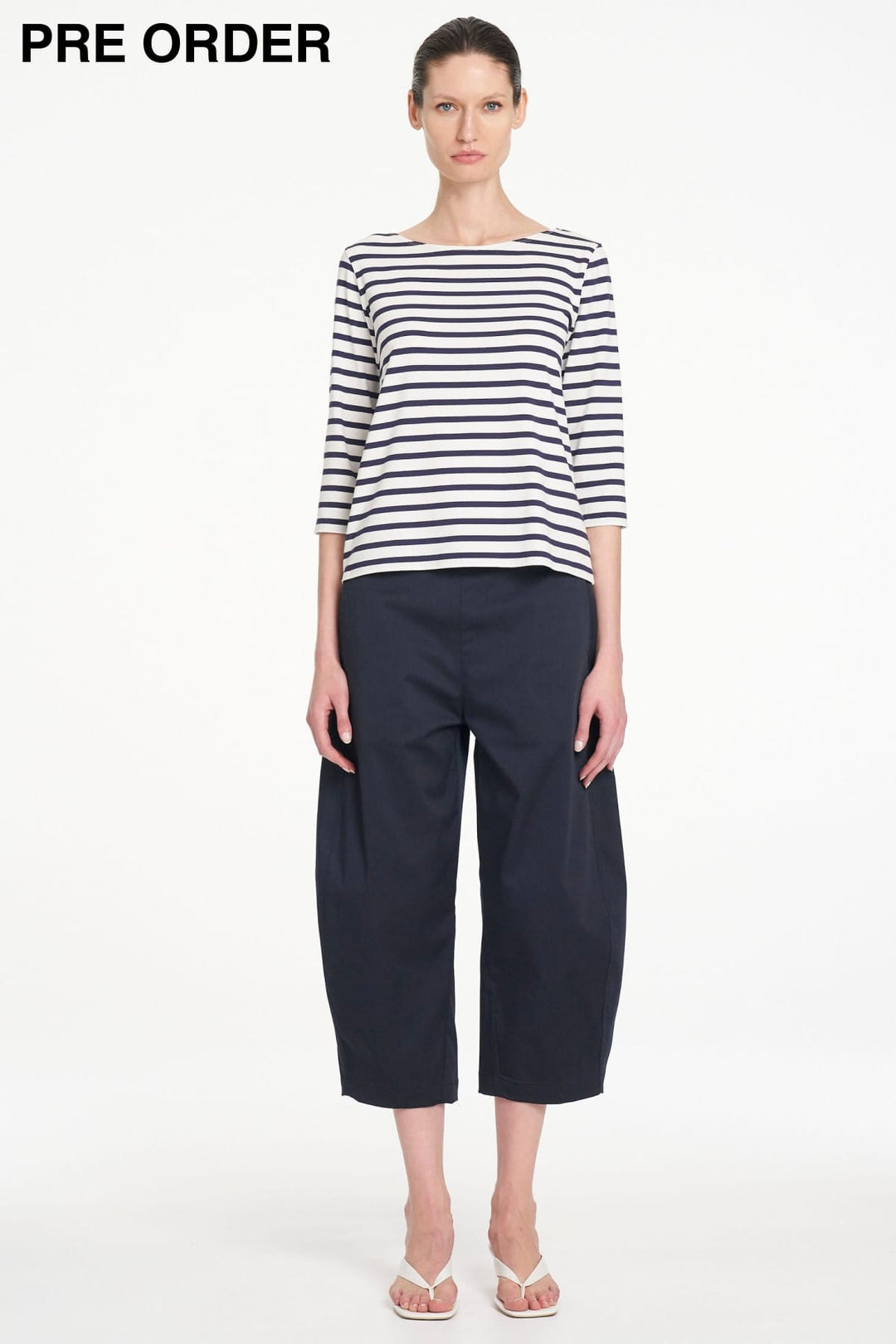 MELA PURDIE PANTS CROP BARREL PANT - F41910003