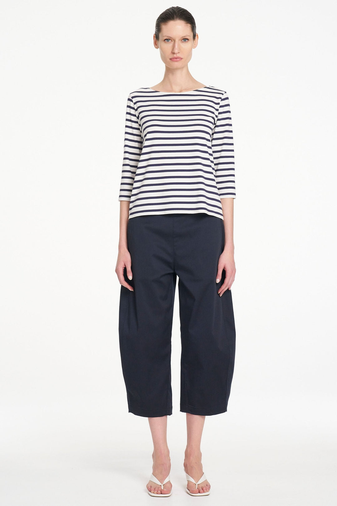 MELA PURDIE PANTS CROP BARREL PANT - F41910003